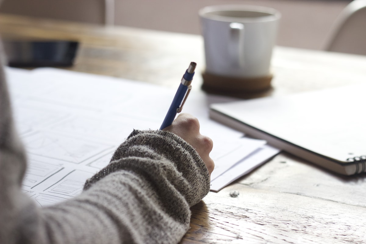 Estudo, cadernos e processo de aprendizagem